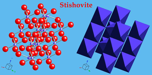 Stishovite structure
